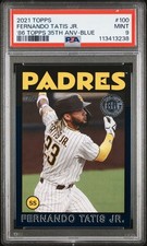 2021 Topps - 1986 Topps Baseball 35th Annv Fernando Tatís Jr. #86B-100 [Blue]