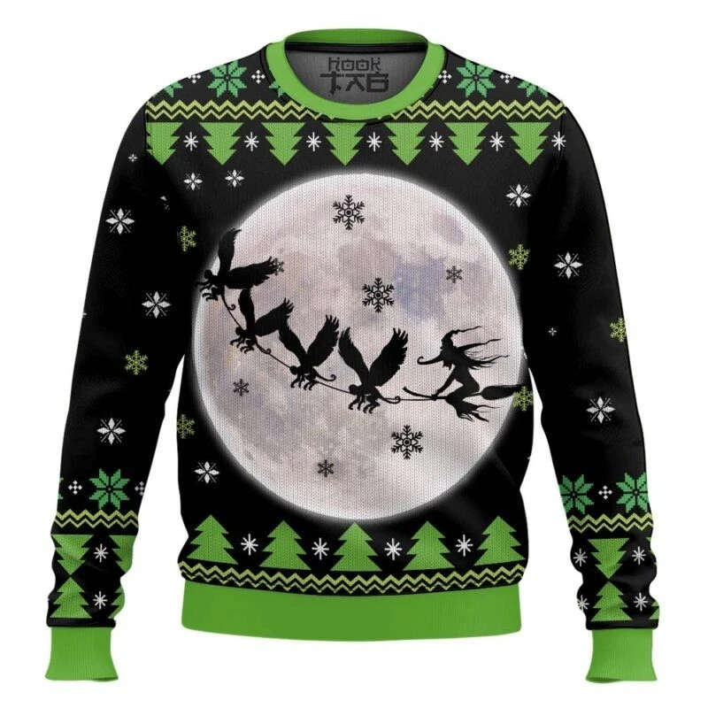 Wicked The Musical Ugly Christmas Sweater Movie