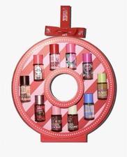 Victoria's Secret Pink 10-Piece Fragrance Body Mist Gift Wreath Set New In Box