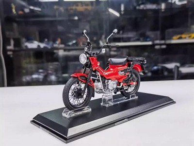 AOSHIMA 1/12 Scale Honda CT125 Red Motorcycle Diecast Model Toy Gift