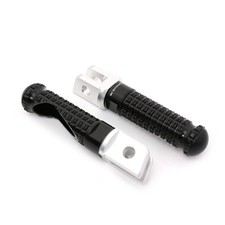 Black MPRO Rider Front Foot Pegs For Suzuki SV650 S 99-08 09 10 11 12 13 14 15