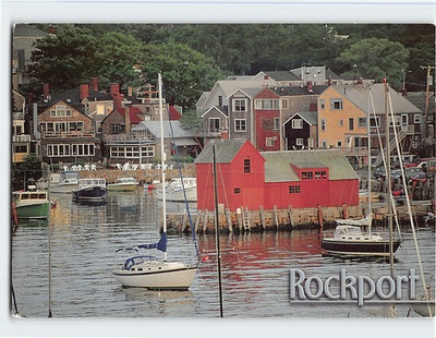#ad #ad Postcard Motif #1 Rockport Harbor Rockport Massachusetts USA $9.99