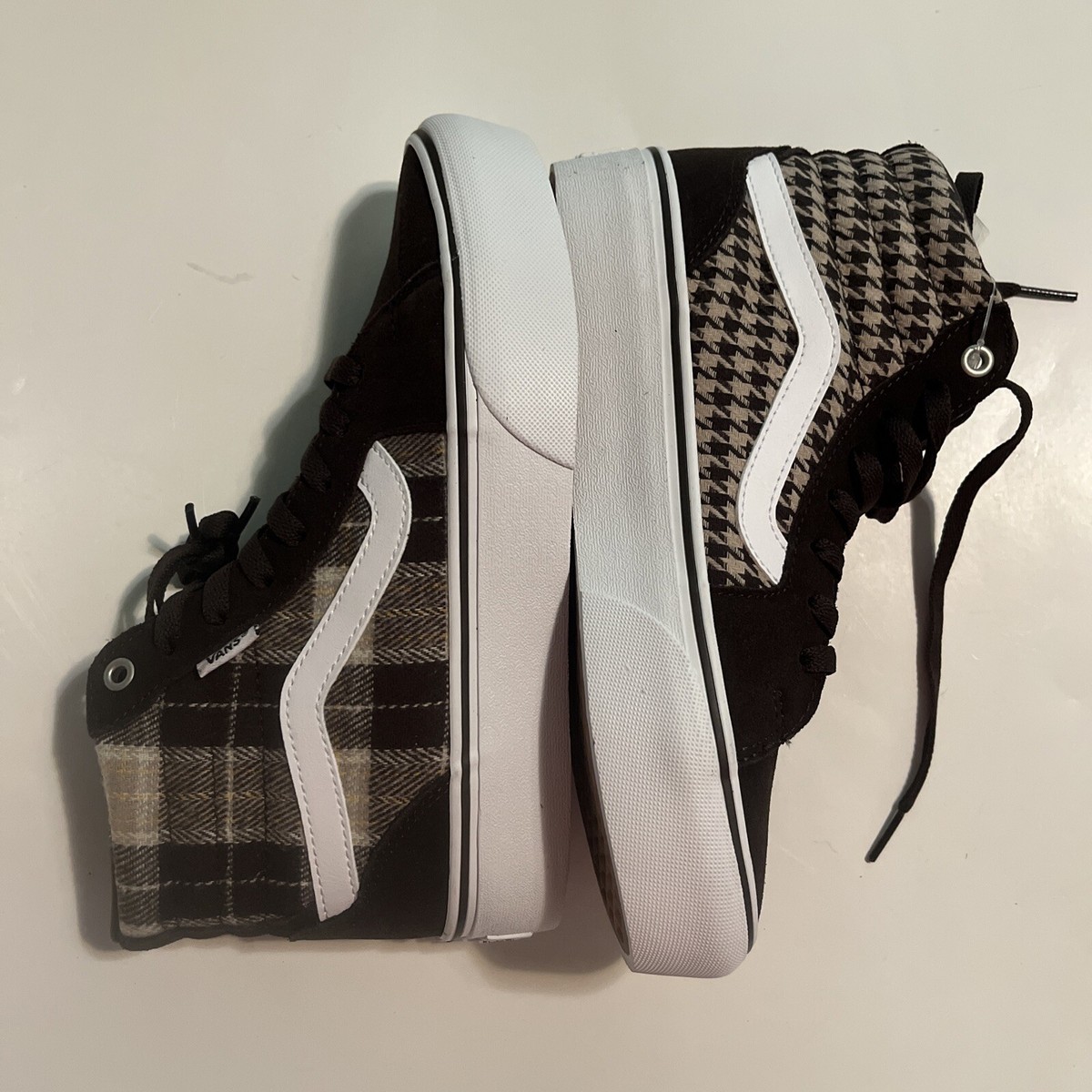 Brown Vans Altas Plataforma Marron Vans Filmore High Top Sneaker