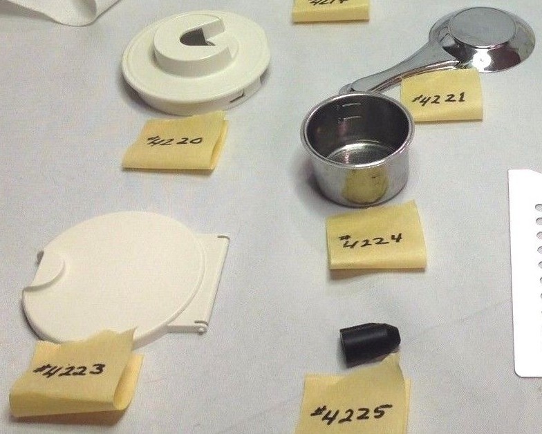 Krups Coffee Espresso Type 171 White Water Door Top Lid Spoon Scoop PARTS eBay