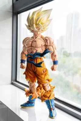 Dragon Ball Z Figure Goku Anime Figures First Super Saiyan Gk Blood coating Goku