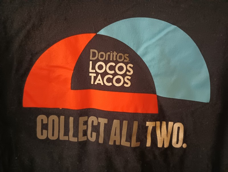 Taco Bell Employee Shirt Doritos Locos Tacos Medium