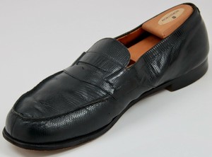 Jm Weston 180 Black Lizard Skin Loafer Men S Us Size 13 Right Shoe Only Ebay Jm Weston 180 Black Lizard Skin Loafer Men S Us Size 13 Right Shoe Only Ebay
