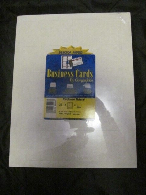 Printable Business Cards Paper 250 New