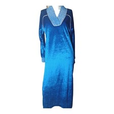 Vintage Oscar De La Renta For Swirl  House Gown M