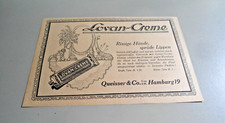 Alte Reklame, Werbung Kosmetik, LOvan-Creme, Queisser & Co. Hamburg