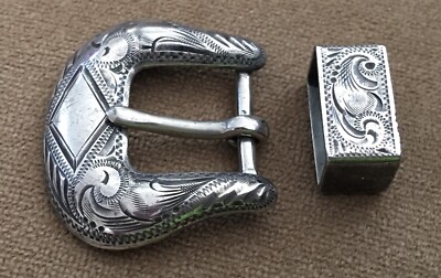 Super RARE Vintage Antique Sterling Silver Desmond