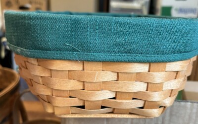 LONGABERGER CLASSIC STAIN 10'' GENERATIONS  BASKET Combo