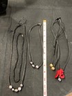 Natural Black Pearl Chinese Calligraphy Necklaces From My Film Collection — photo 2