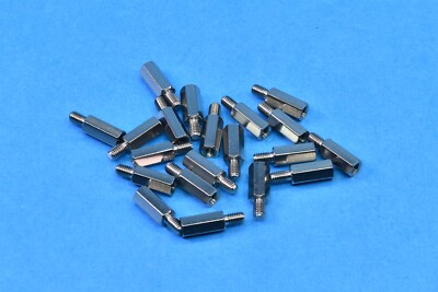 20 McMaster-Carr RAF Standoff M3 x 0.5 Female/Male Stainless Steel Hex Plain 