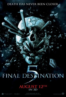 Free Same Day Shipping FINAL DESTINATION 5 Borderless 11x17 Poster
