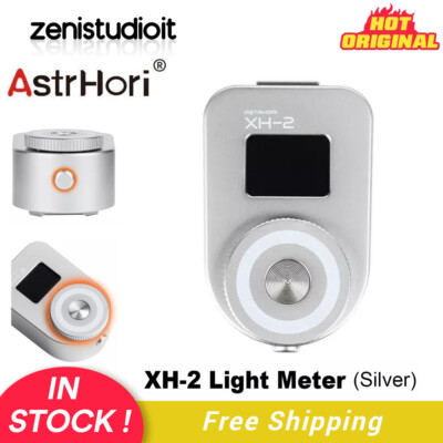 US Astrhori XH-2 Camera Light Meter OLED Screen Cold Shoe Real Time External