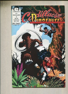 Cadillacs And Dinosaurs Set 1-5 VF- 1990 Epic Comics CBX1F | eBay