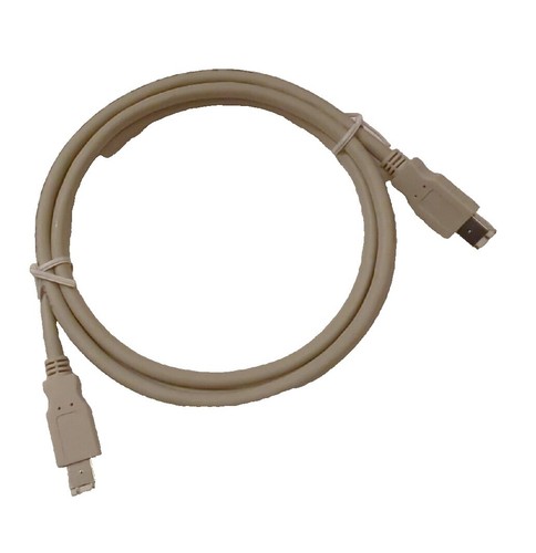 Câble FireWire ILink 1394 6 Broches Vers 4 Broches - Adaptateur Pour Caméscope DV Et Appareil Photo