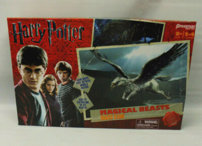 2016 Pressman Harry Potter Magical Beasts Board Game COMPLETE