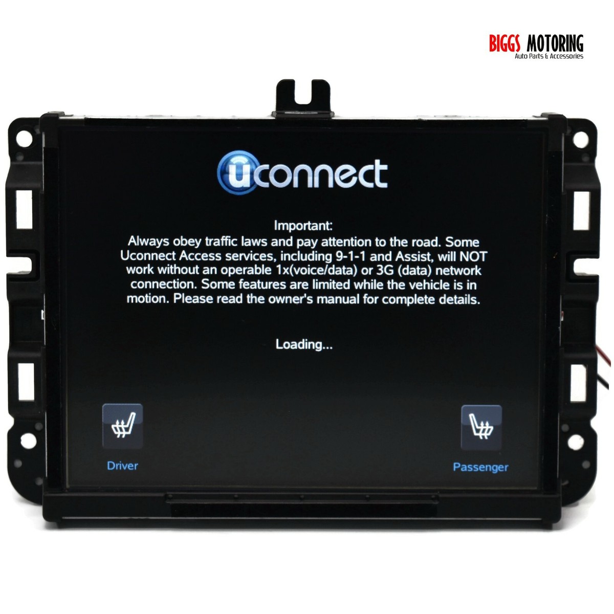 2013-2017 Jeep Cherokee Uconnect Radio Touch 8.4'' Display Screen