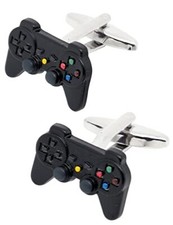 Video Game Controller Cufflinks for Men Classic Tuxedo Shirt Buttons Cuff