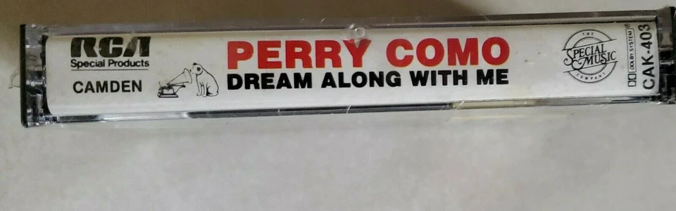 Perry Commo "Dream Along With Me" Cassette 1985 New/Sealed - Image 3 of 3
