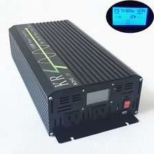 1500W Pure Sine Wave Power Inverter 12V/24V/48V to 120/220/230/240V 50/60HZ