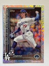 2025 Topps Series 1 - Justin Wrobleski #204 Holofoil (RC) for sale