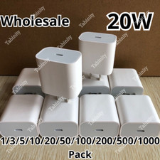 USB C Fast Charger Power Adapter For Android iPhone 15 14 13 12 11 XR 8 20W Lot