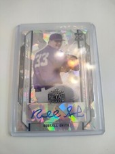2021 Leaf Metal Draft - Base Autographs Silver Crystals #BA-RS1 Russell Smith...