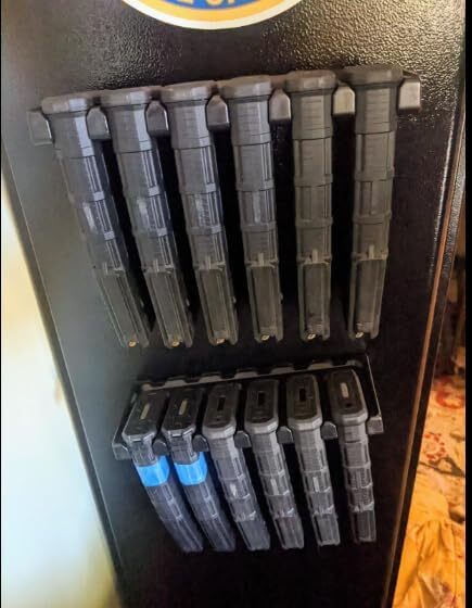 2-Pack Wall Mount,,Magazine Holder, Mag Holder Rack ,Home Magazine Storage Rack-image