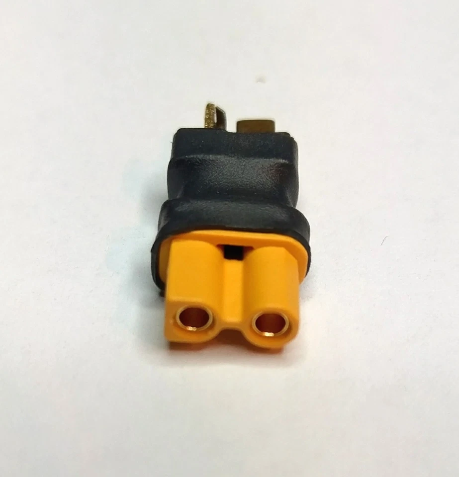 2x XT30-Buchse auf mini T-plug/T-Dean Stecker Adapter Ladekabel Akku Modellbau - Bild 2 von 3
