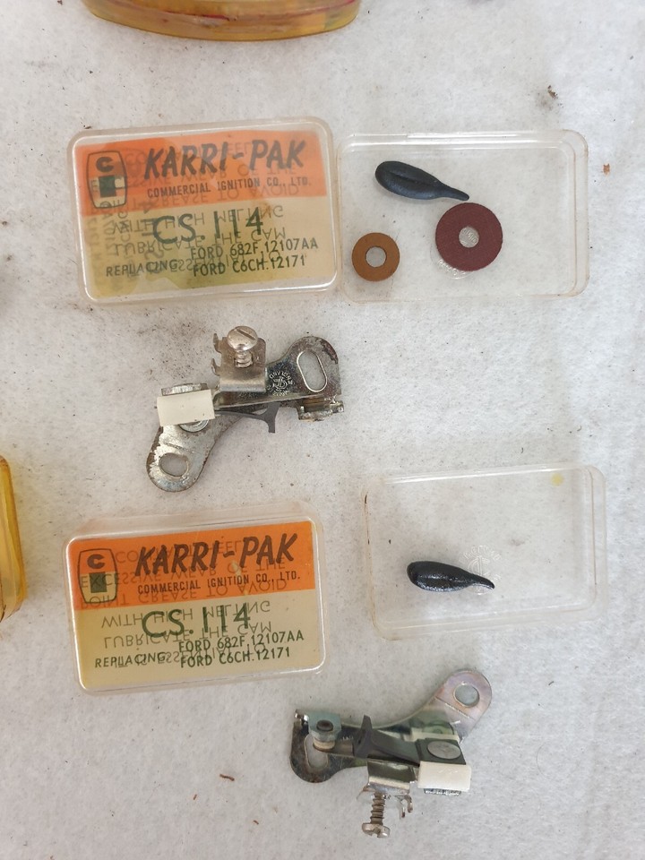 Karripak Contact Set Ignition Breaker Vintage Ford and other vintage