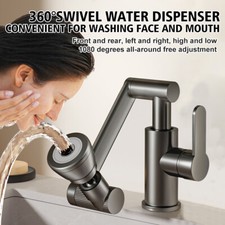 Bathroom Faucets for Sink, Stainless Steel Faucet for Sink Vanity Sprayer Mixer