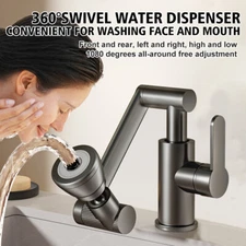 Bathroom Faucets for Sink, Stainless Steel Faucet for Sink Vanity Sprayer Mixer