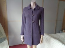 Urban Behavior Long Sleeve Coat 2 Pockets Collar Lined Size Uk 6~~~35" Long