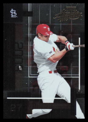 メジャーリーグ　カード　SCOTT ROLEN 2003 Playoff Absolute Memorabilia #27 Scott Rolen St. Louis