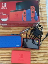 Limited Edition Mario Red & Blue Nintendo Switch  boxed