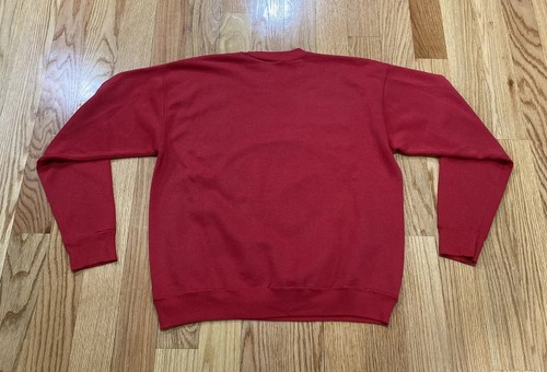 Vintage Chicago Blackhawks Sweatshirt Crewneck 1991 90s NHL Made USA Sz S/M - Picture 6 of 6