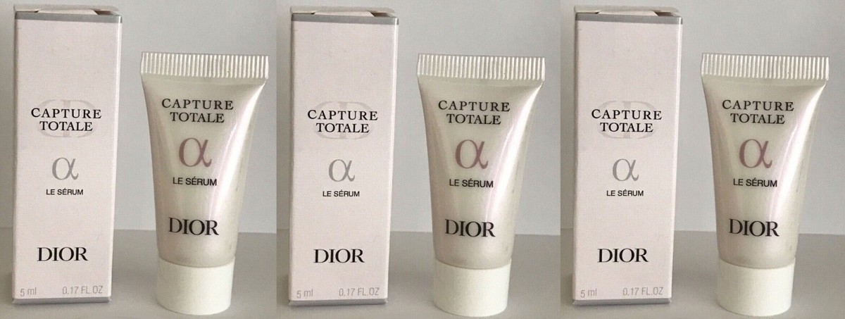 Dior Capture Totale Le Serum Travel Size 5ml set lot x oz  15 ml