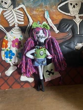 punk handmade skeleton rag doll SALE
