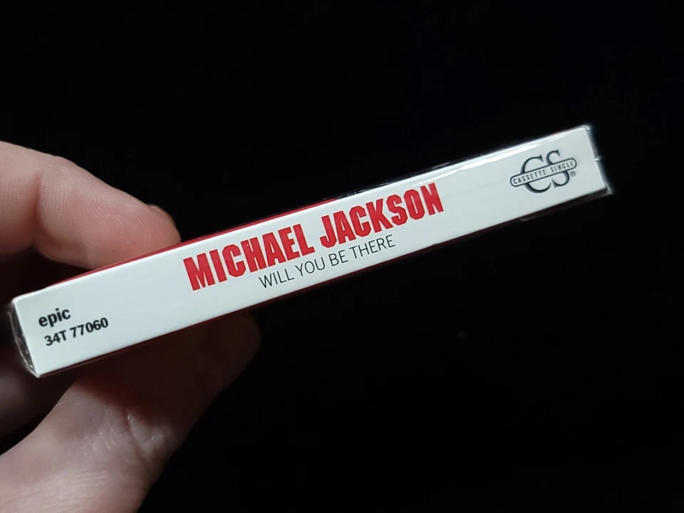 SEALED Michael Jackson Will You Be There Cassette Tape Single Free Willy - Image 4 of 4