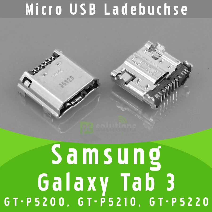 Samsung Galaxy Tab 3 GT-P5200 GT-P5210 GT-P5220 presa micro USB presa presa di ricarica porta