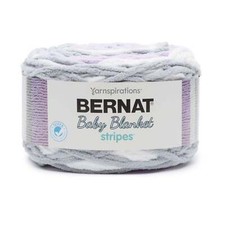 [BUY 10 GET 25% OFF] Bernat Baby Blanket Stripes 300g Yarn