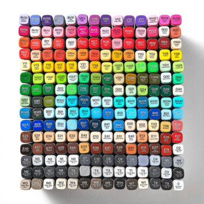 COPIC [CLASSIC] (Red Tones) Marker Dual Drawing Coloring Artist Single Pen