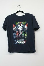 Voltron Legendary Defender Graphic T-Shirt Youth Size M Black