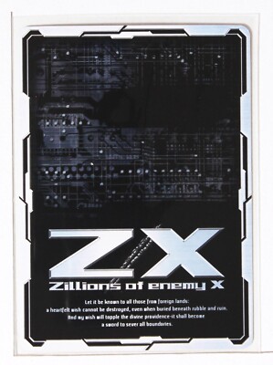 Z/X Zillions of Enemy X Holo Card TCG E22-037 R Star Valentine