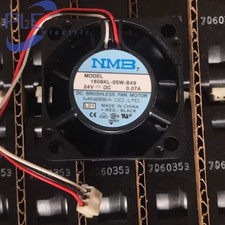 1 PCS NMB Fan 1606KL-05W-B49 DC24V 0.07A 40 15mm 3 pin inverter fan Cooling fan