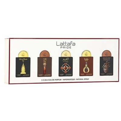 Lattafa Pride Eau de Parfum Gift Set Collection No.4 -  5 X 20 ML Spray