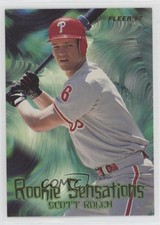 1997 Fleer Rookie Sensations Scott Rolen #18 HOF 0xy0